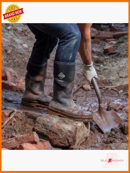 Work Boots Pull-On Steel Toe Mid-Calf Waterproof Breathable Men\'s main image 6